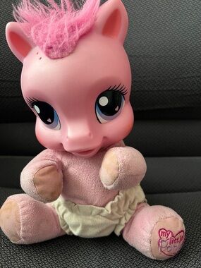 Pink My Little Pony Plush Baby Doll